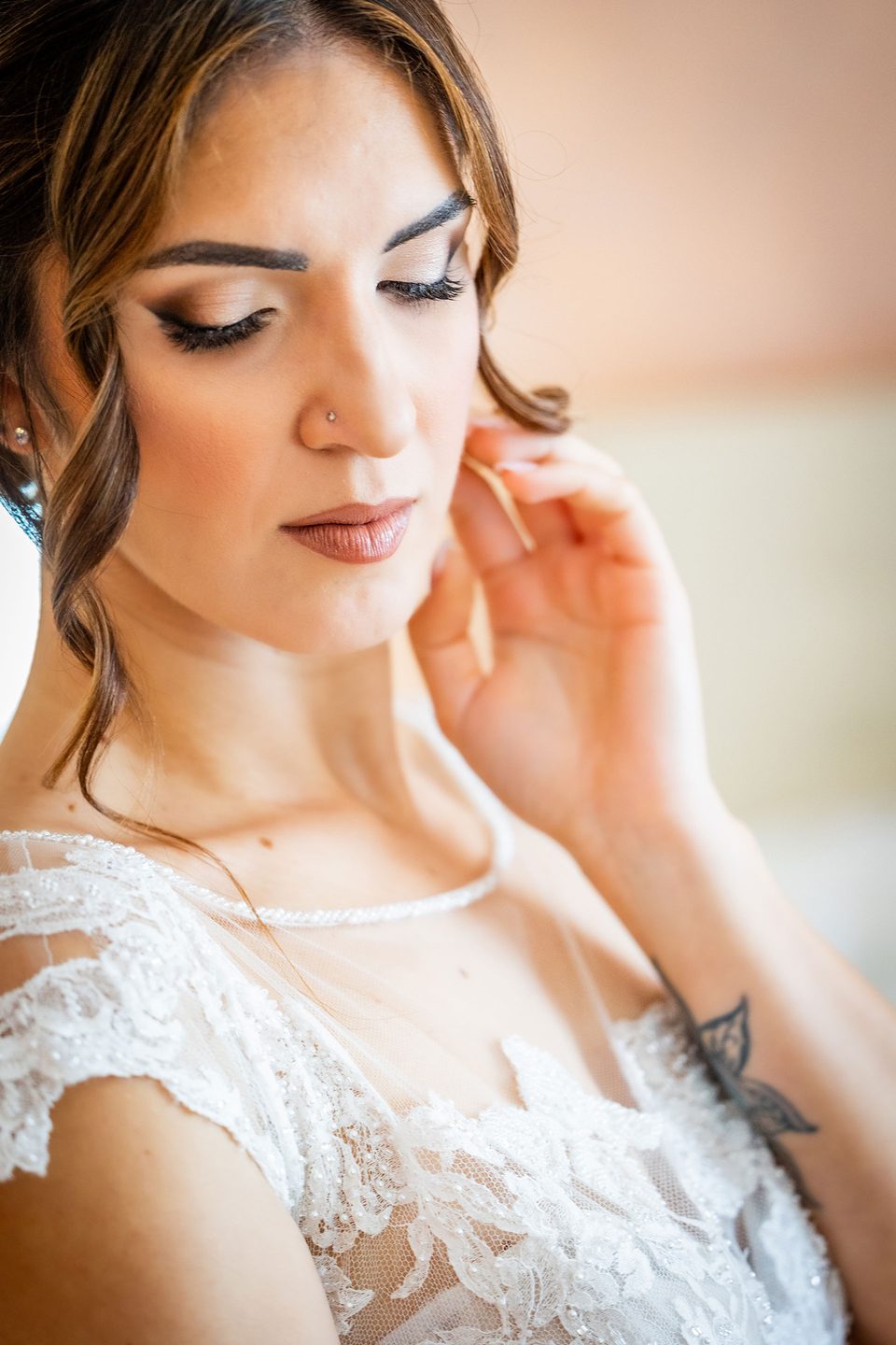 Ritratto la sposa orecchino