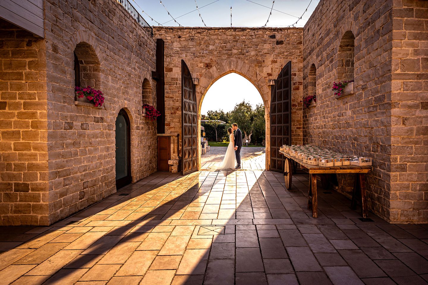 La sposa arco borgo